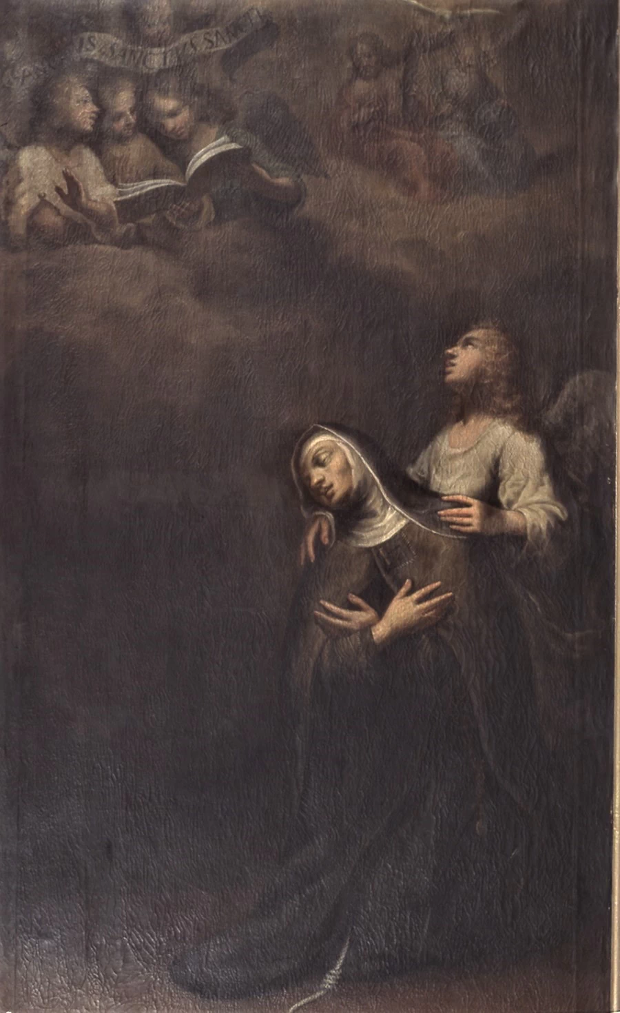 Santa Caterina da Bologna in estasi - Fondazione Biblioteca San Bernardino